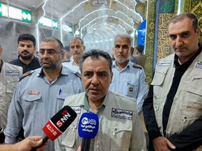 شهرداری با چهار محور خدماتی در مرز به زائران اربعین خدمات رسانی می کند